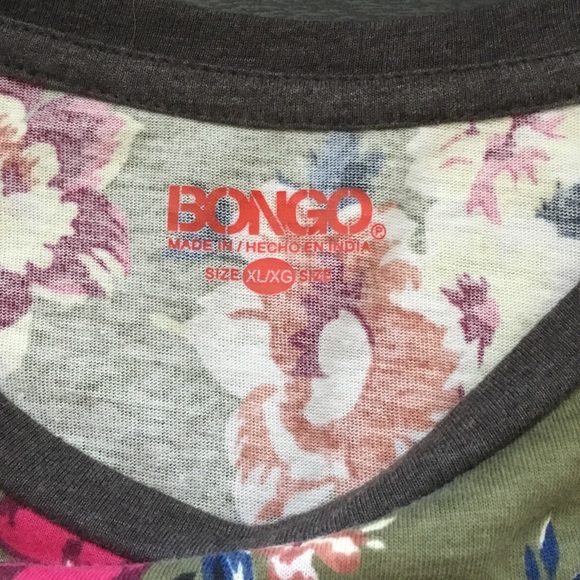 Bongo floral baseball tee - Picture 4 of 8